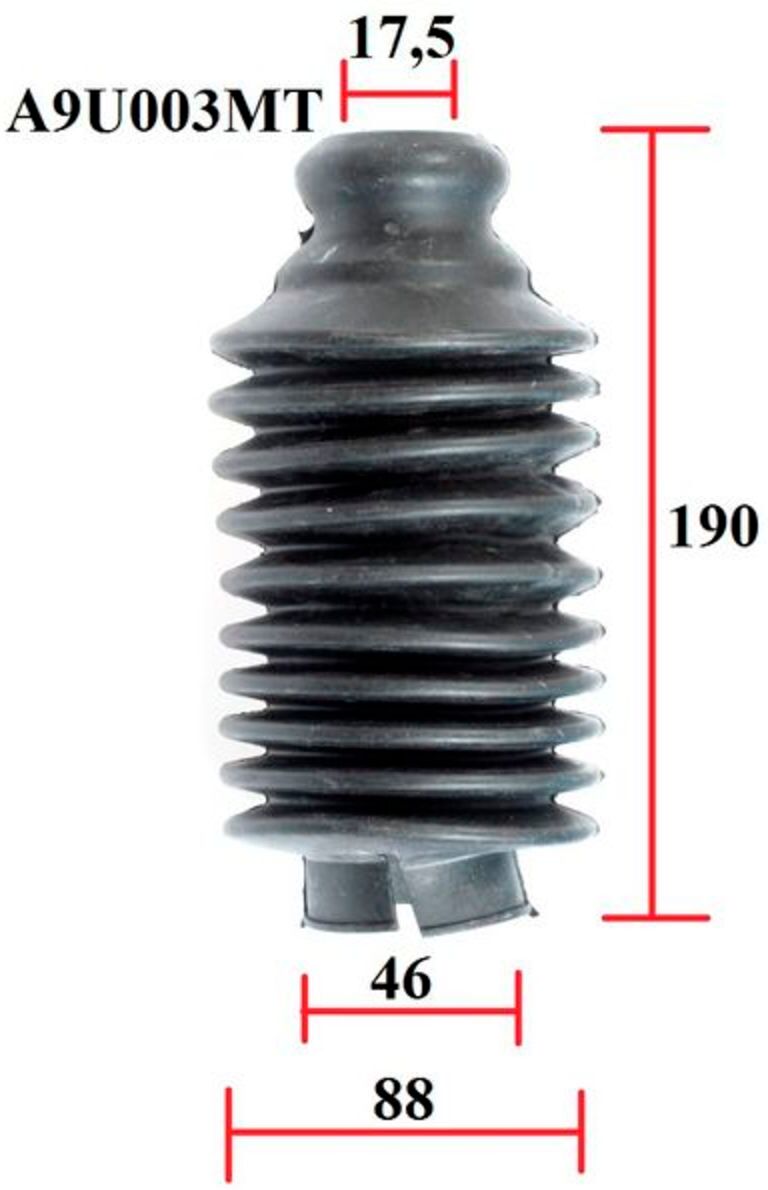 Schutzkappe, Faltenbalg, Stoßdämpfer MAGNUM TECHNOLOGY A9U003MT