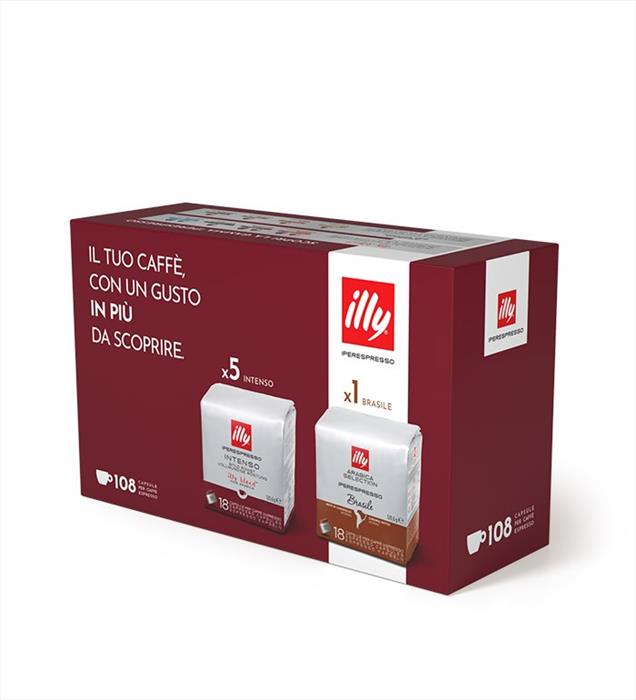 ILLY Iperespresso 5+1 Intenso Brasile Capsule 108pz