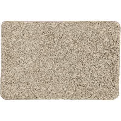 Badematte KLEINE WOLKE "»Scott«, Badvorleger, Badezimmer Teppich", beige (taupe), H:12mm, Polyester, Badematten, Badematte, Badteppich, Uni Farben, weich & kuschelig
