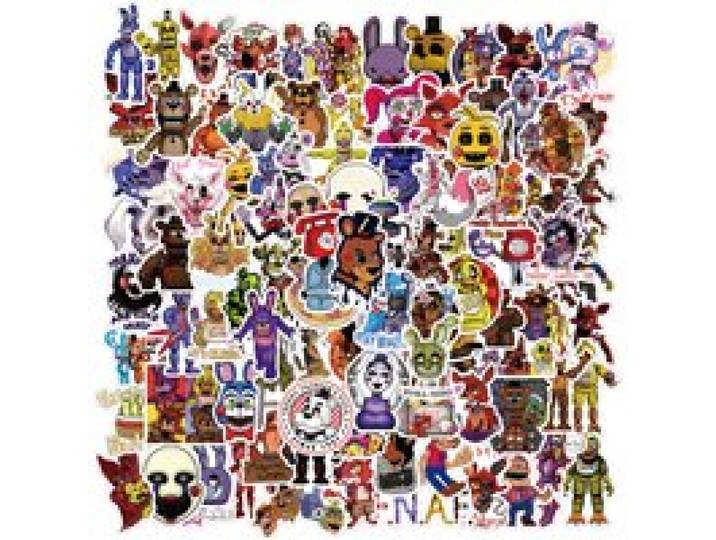 50/100PCS Vijf Nachten bij Freddy's Thriller Horror Game Graffiti Stickers Vinyl DIY Telefoon Auto Laptop Koelkast anime Decal Sticker