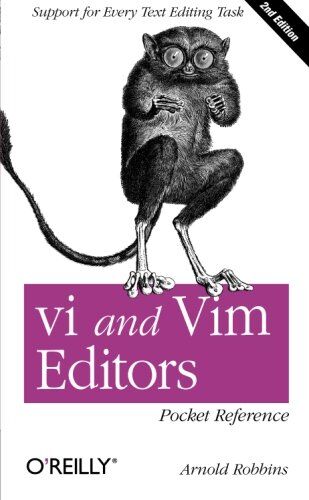 Arnold Robbins - vi and Vim Editors Pocket Reference - Preis vom 09.10.2026 07:28:09 h