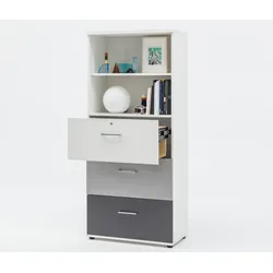 Büroregal mit Schubladen abschließbar Pyram