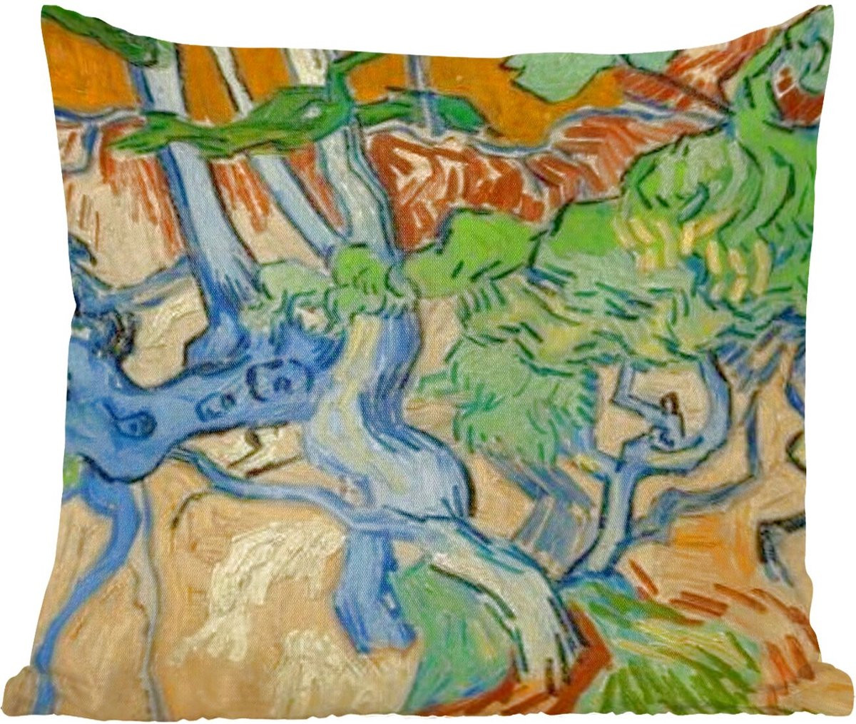 Sierkussen Vincent van Gogh Boomwortels 45 x 45 cm