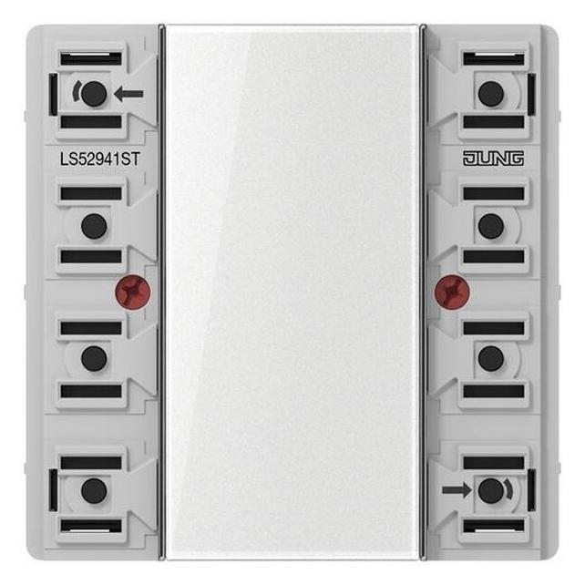 JUNG KNX Tastsensor-ModulLS 52941 STUniversal 4fach F50 Serie LS (LS52941ST)
