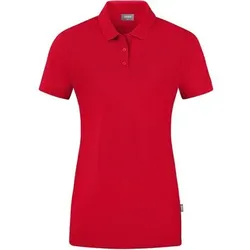 JAKO Damen Polo Polo Doubletex, Größe 36 in Rot Rot