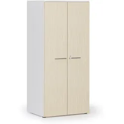 Aktenschrank PRIMO WHITE, 1781 x 800 x 600 mm, weiß/Birke