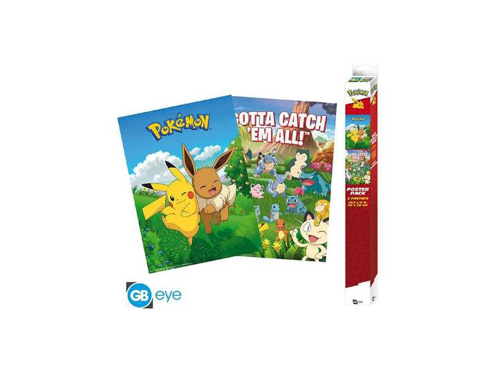 Pokémon Poster (2.0) - Pikachu & Friends