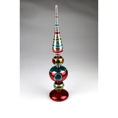LED Dekoobjekt AM DESIGN "Glas-Zapfen bunt", bunt (multicolor), H:48cm L:11cm, Leuchten, 11x48 cm