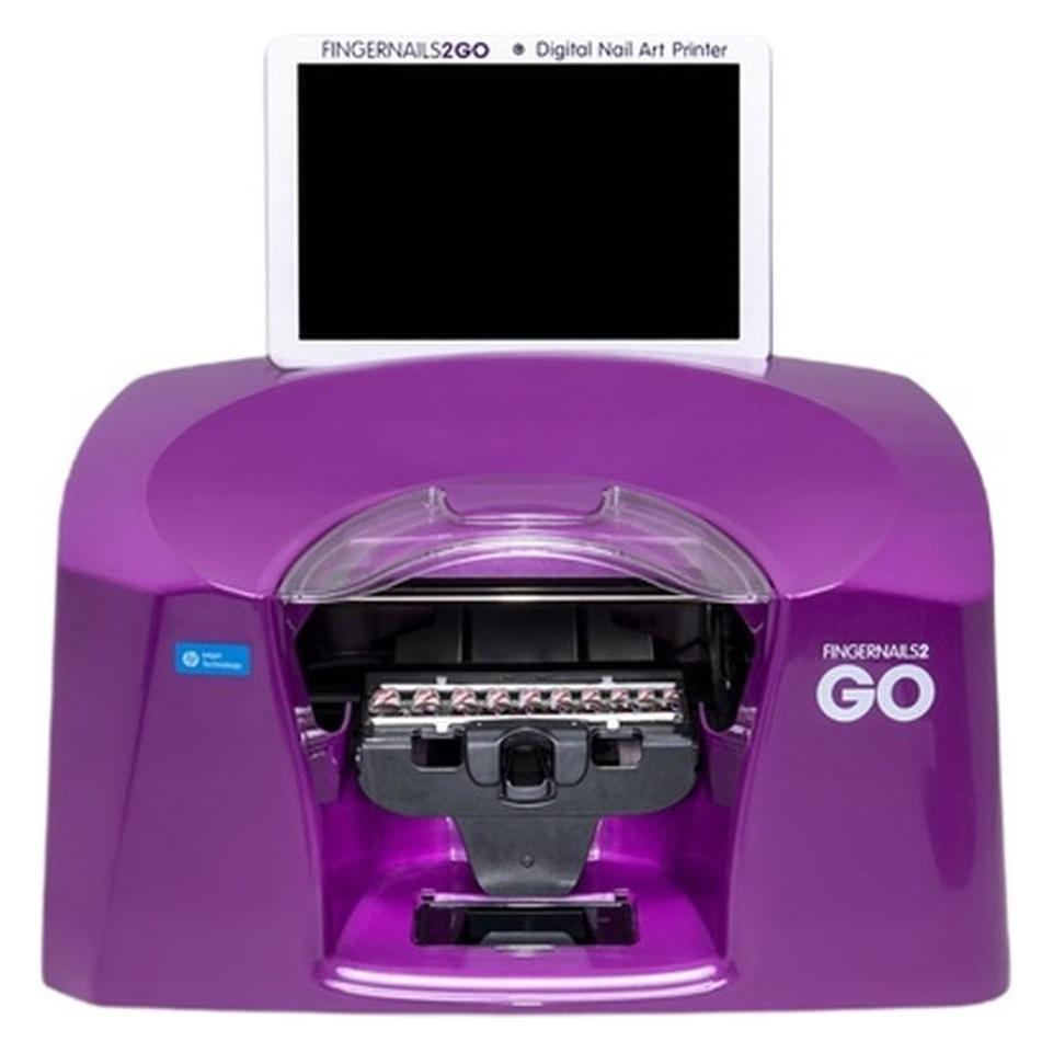 Fingersnails2Go Countertop Nail Art Printer (Kunstnägel, Schwarz, Violett) (42913192)