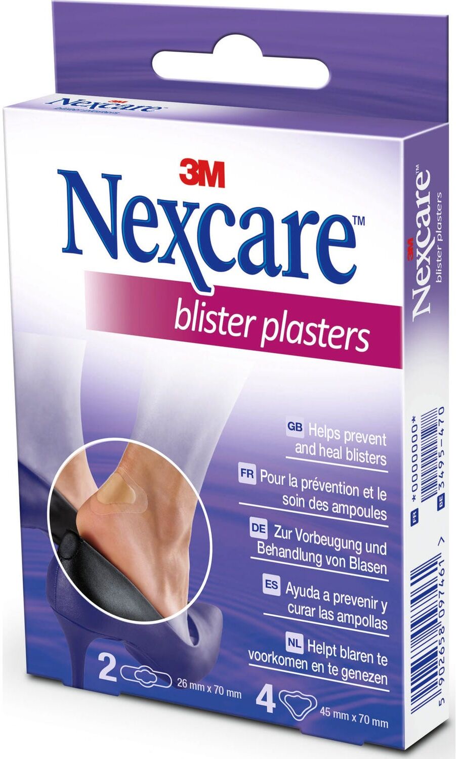 NEXCARE ® Gel Hidrocoloide tiras adhesivas 6uds