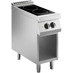 KBS Gastrotechnik Elektro-Glaskeramikherd 5kW offener Unterbau