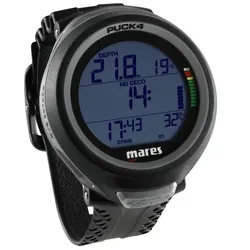Mares Tauchcomputer Puck 4 - Farbe: Schwarz- BLACK