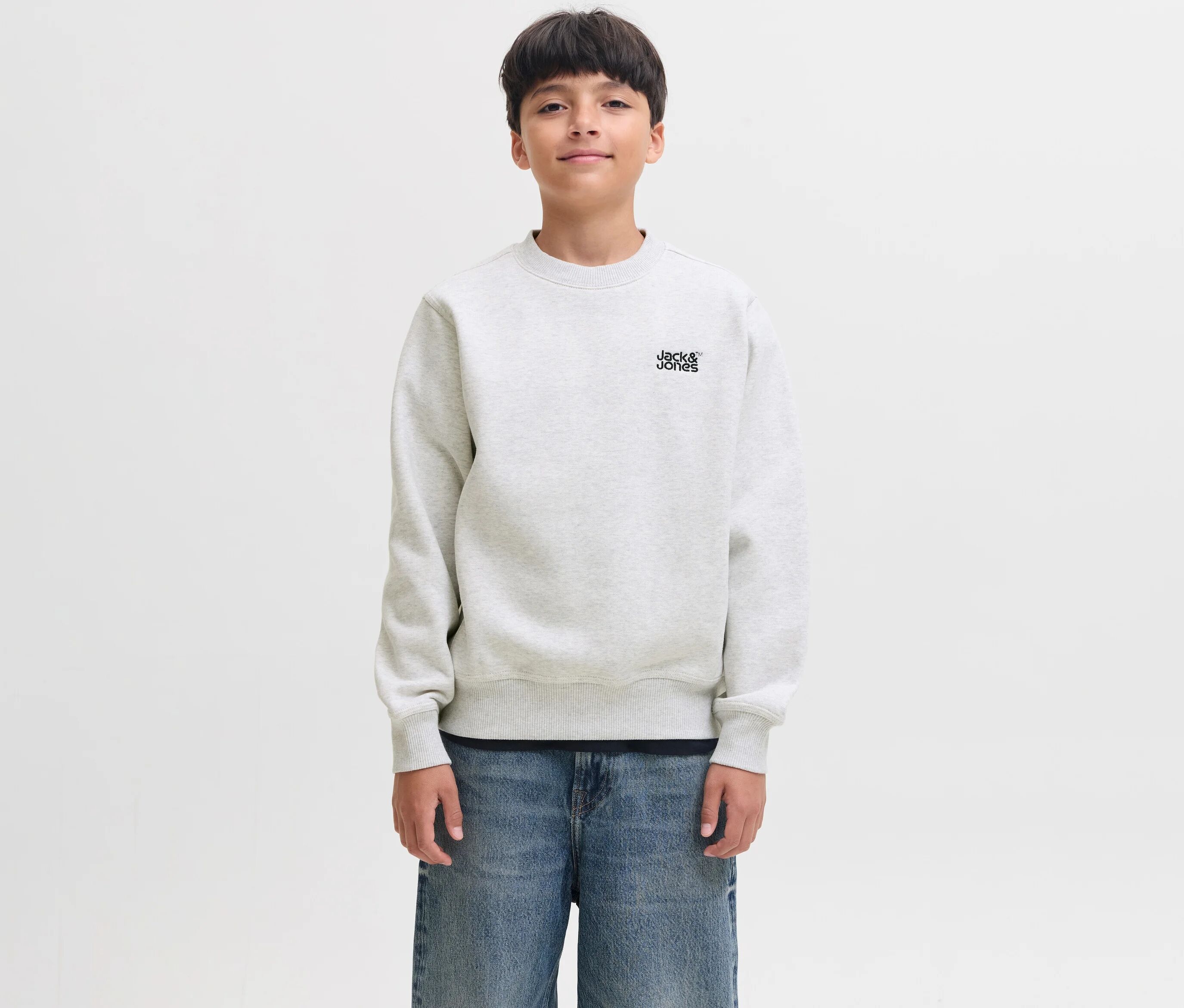 Jack&Jones - Jack&Jones Sweater Colton - Gr. 140 - weiss