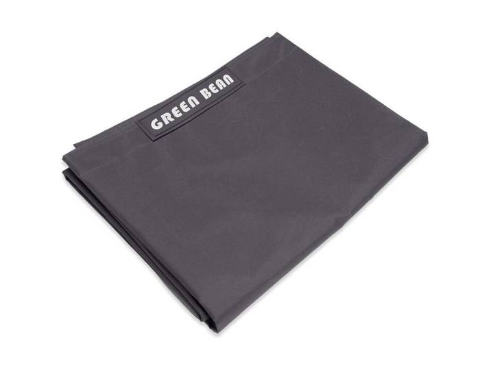Green Bean Square XXL Fauteuil Gigant 140x180 cm Revêtement PVC hydrofuge Housse lavable Anthracite