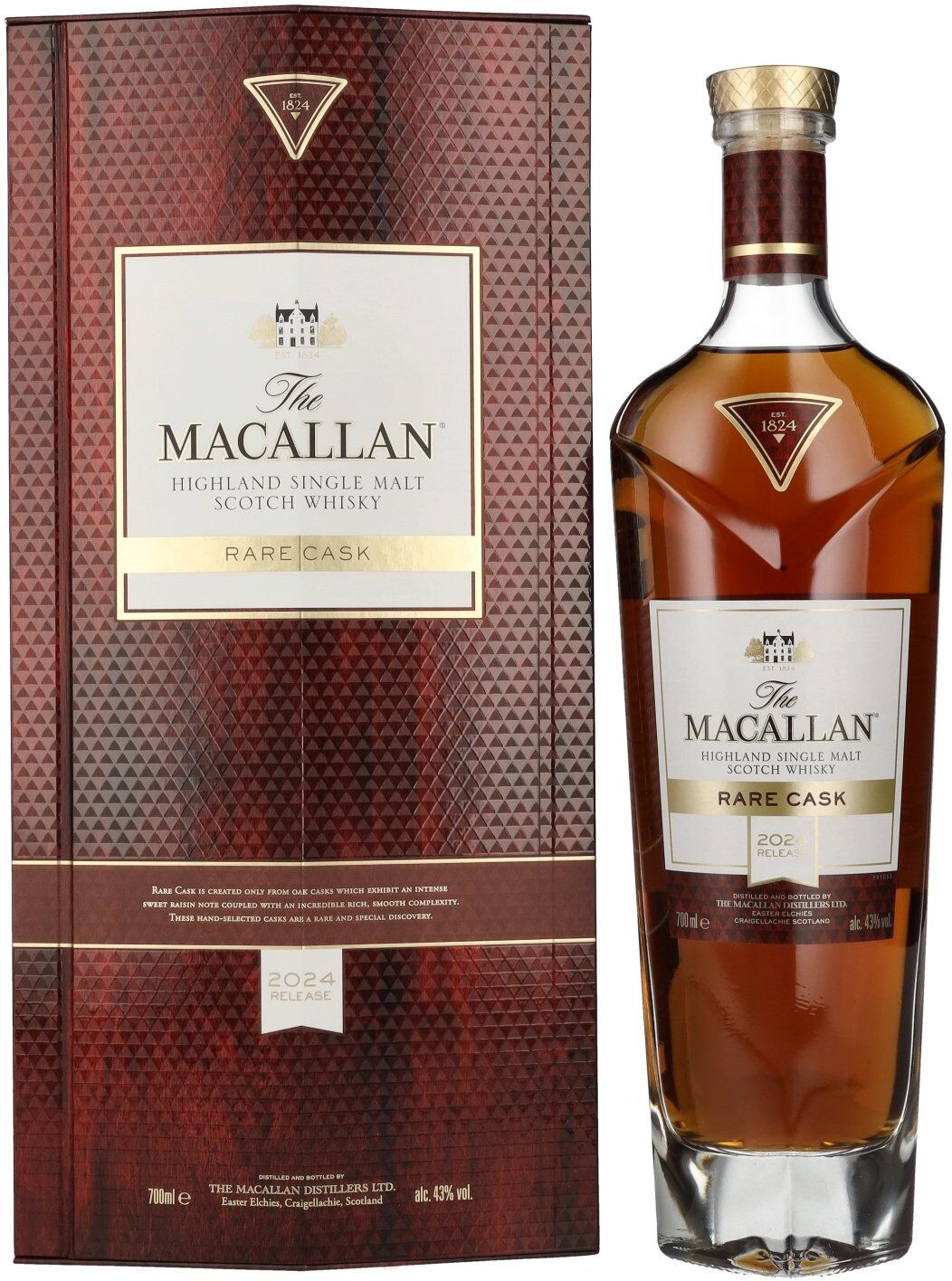 The Macallan Whisky The Macallan Rare Cask Release 2024 43% Vol. 0,7l in Geschenkbox