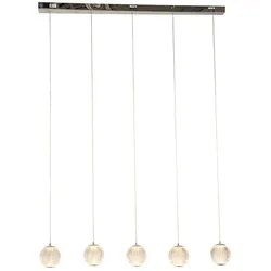 Pendellampe Hängeleuchte Esstischlampe dimmbar LED Kugel Wohnzimmerlampe H 150cm