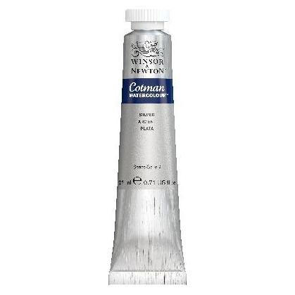 Winsor & Newton Cotman watercolour 21ml Silver 617 (21 ml) (884955090565)