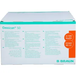 Omnican 50 0.5ml Insulin U-100 0.30x8Mm Einzelverp 100 ST