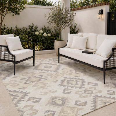 Addison Rugs Machine Washable Indoor/ Outdoor Boho Chamberlain Chantille Rug