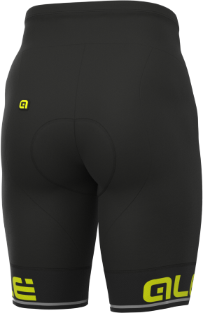 ALE' Pantaloncini ciclismo senza bretelle  SOLID CORSA giallo fluo 2026