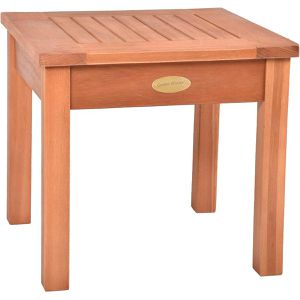 Garden-Pleasure Beistelltisch SONORA, braun, aus Massivholz, quadratisch, 40 x 35 cm (B/H/), für Outdoor