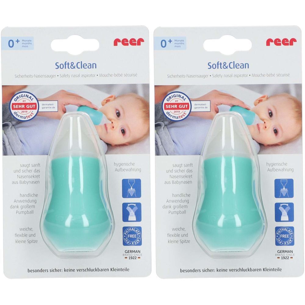 reer Sicherheits-Nasensauger Soft&Clean x2 2x1 St Sonstige