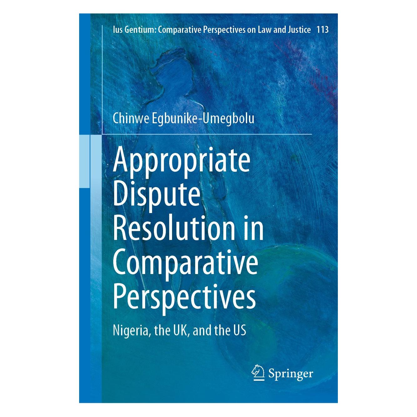 Springer Egbunike-Umegbolu:Appropriate Dispute R (Englisch, Hardcover, Chinwe Egbunike-Umegbolu) (9783031574757)