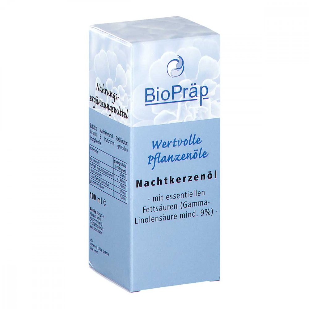 BioPräp Biolog.Präp.Handelsges.mbH Nachtkerzenöl Oenothera biennis 08707437