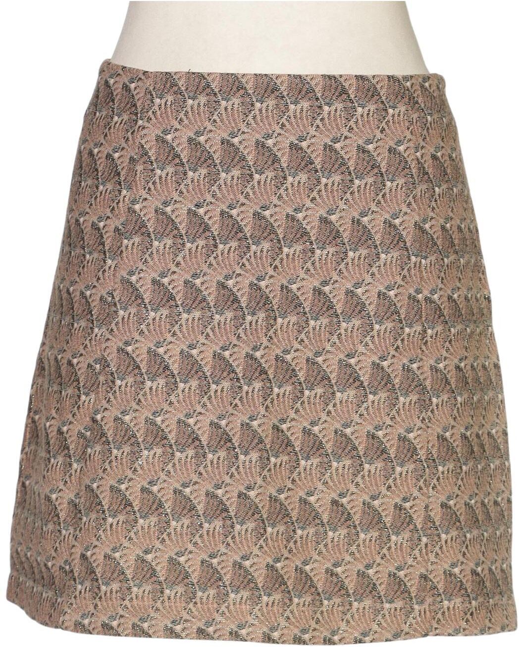 Springfield Damen Rock, Beige, Gr. EU 40, kein / Etikett - Second Hand