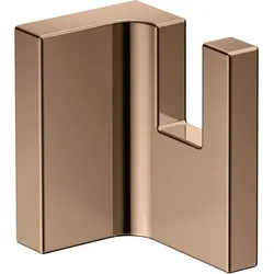 hansgrohe AXOR UNIVERSAL Rectangular Handtuchhaken, Metall, 42611300, Farbe: Polished Red Gold