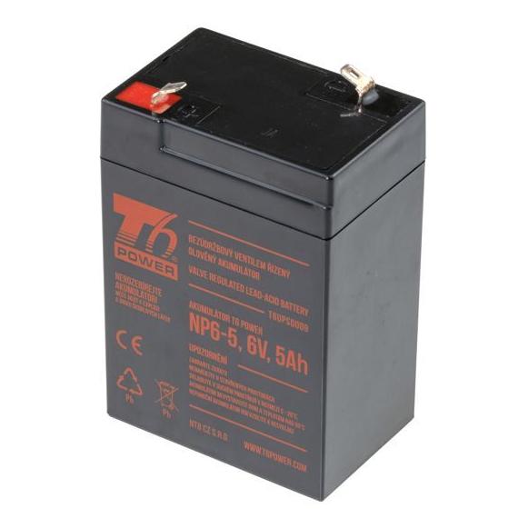 T6 Power Akumulátor NP6-5,, 5Ah (T6UPS0009)