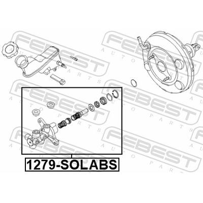 FEBEST Hauptbremszylinder 1279-SOLABS für HYUNDAI