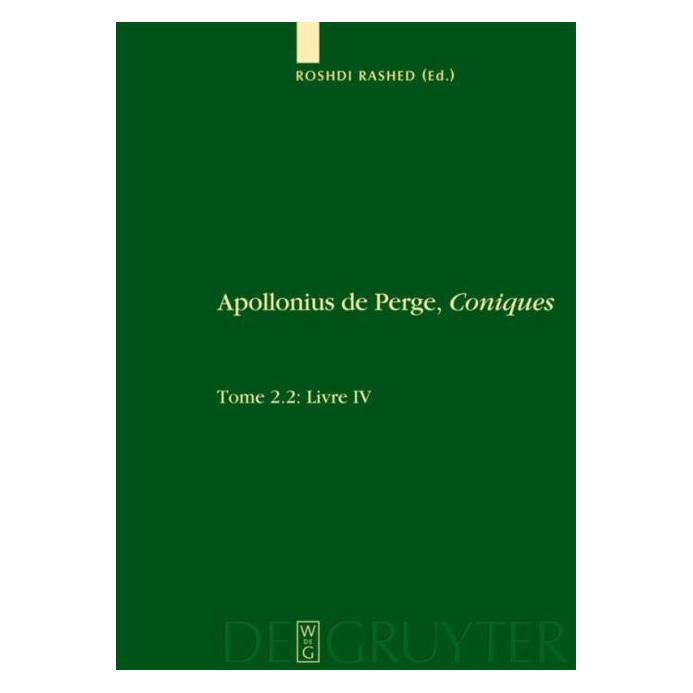 De Gruyter Livre IV. Commentaire historique et mat (Arabisch, Hardcover, Rashed, Roshdi) (67045082)