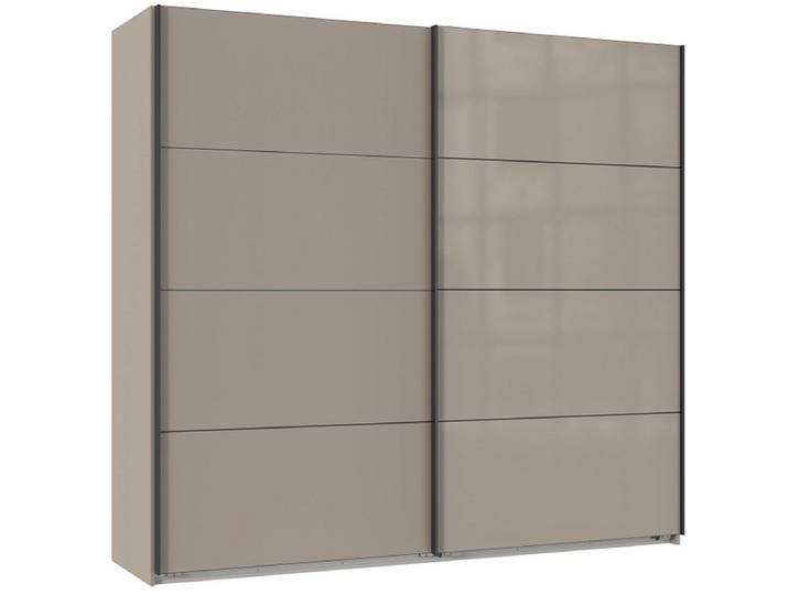Schwebetürenschrank MIDNIGHT beige 2 Türen