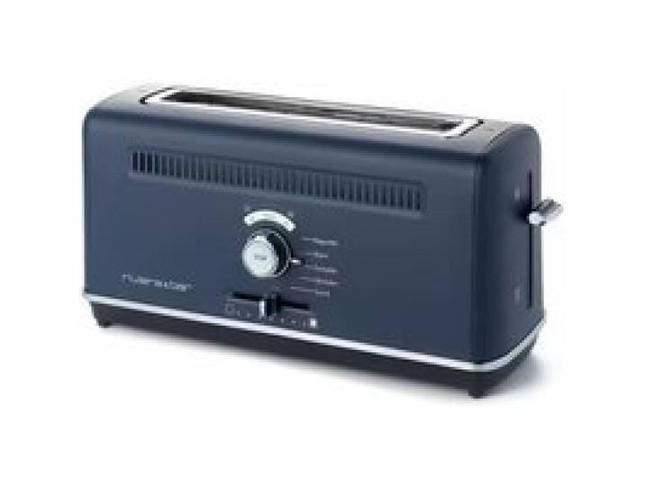 Grille-pain - RIVIERA & BAR - QGP668 - 1 fente extra-longue - Inox bleu - Réglages de brunissage