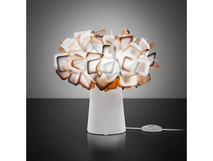 Clizia Tafellamp Oranje - Slamp - Eetkamer - Modern - Kunststof - 1 lamp