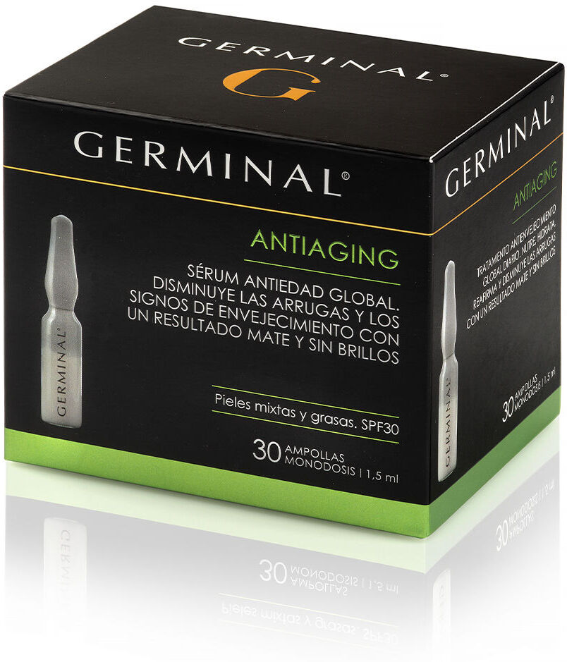 Germinal Action Profonde Ampoules anti-âge peaux mixtes et grasses 30 x 1,5 ml