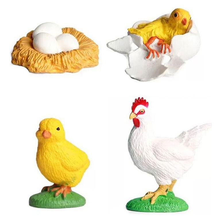 Lebenszyklus-Hahn-Spielzeugfiguren-Set (47314367)