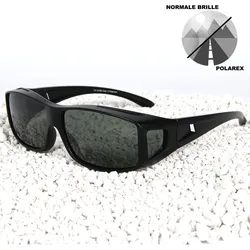 Polarex Überbrille 002 Sonnenbrille Polarisiert getönt - schwarz