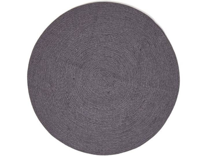 TEPPICH Melange geflochten rund 150 cm