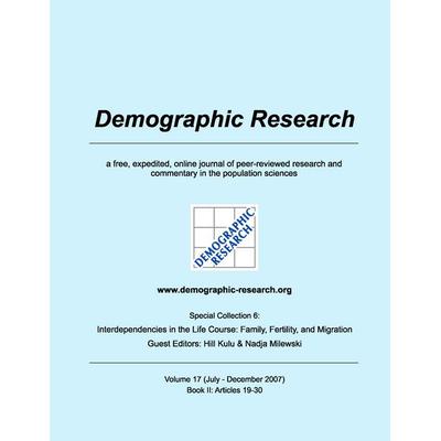 Demographic Research, Volume 17: Book II, Taschenbuch von , BoD – Books on Demand, 978-3-8370-3196-6