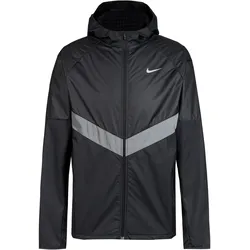 Nike MILER Laufjacke Herren | Gr. L | schwarz - schwarz