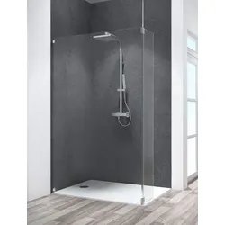 Schulte  Duschwand  Davita  Walk  In  mit  pendelndem  Nebenteil  8  mm