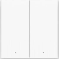 Smarter Lichtschalter H1 EU (ohne Neutralleiter) grau, Doppel Wippe