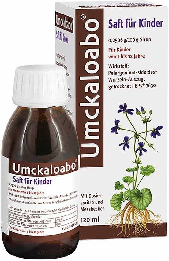 Umckaloabo Saft für Kinder