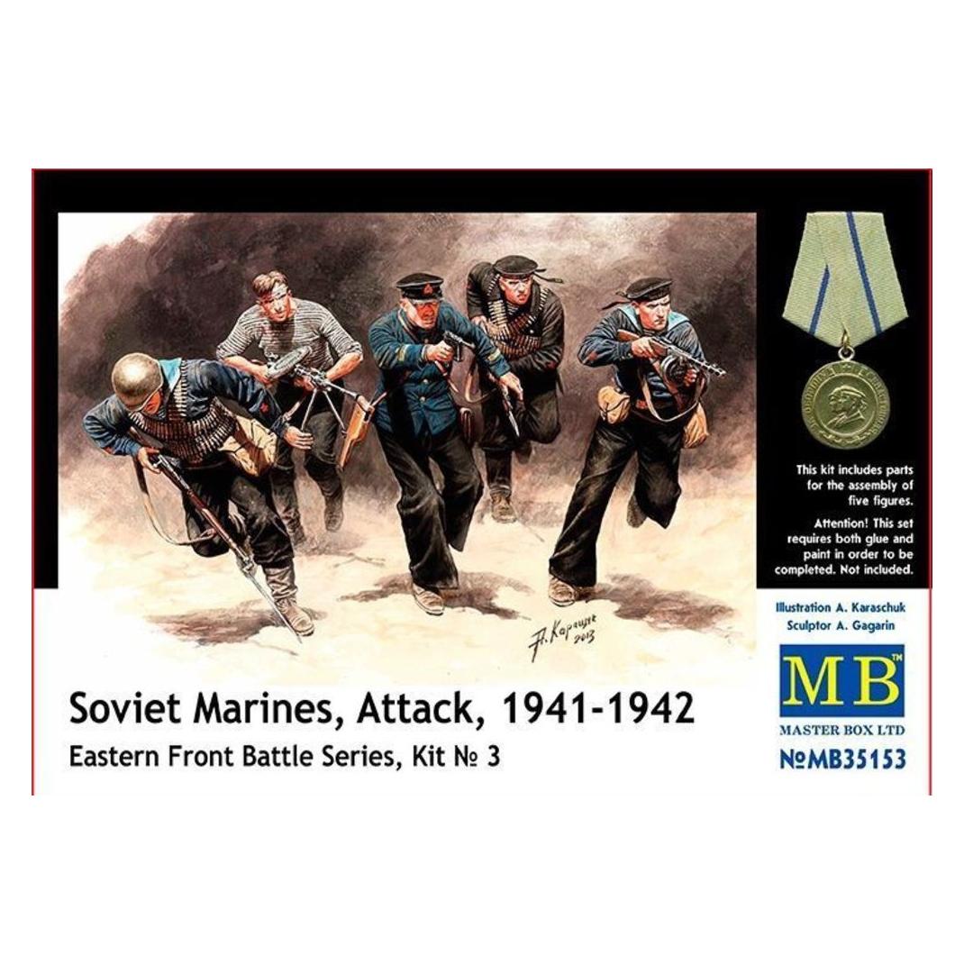 Master Box Soviet marinas Attack 1941-42 Easter Fro (MB35153)