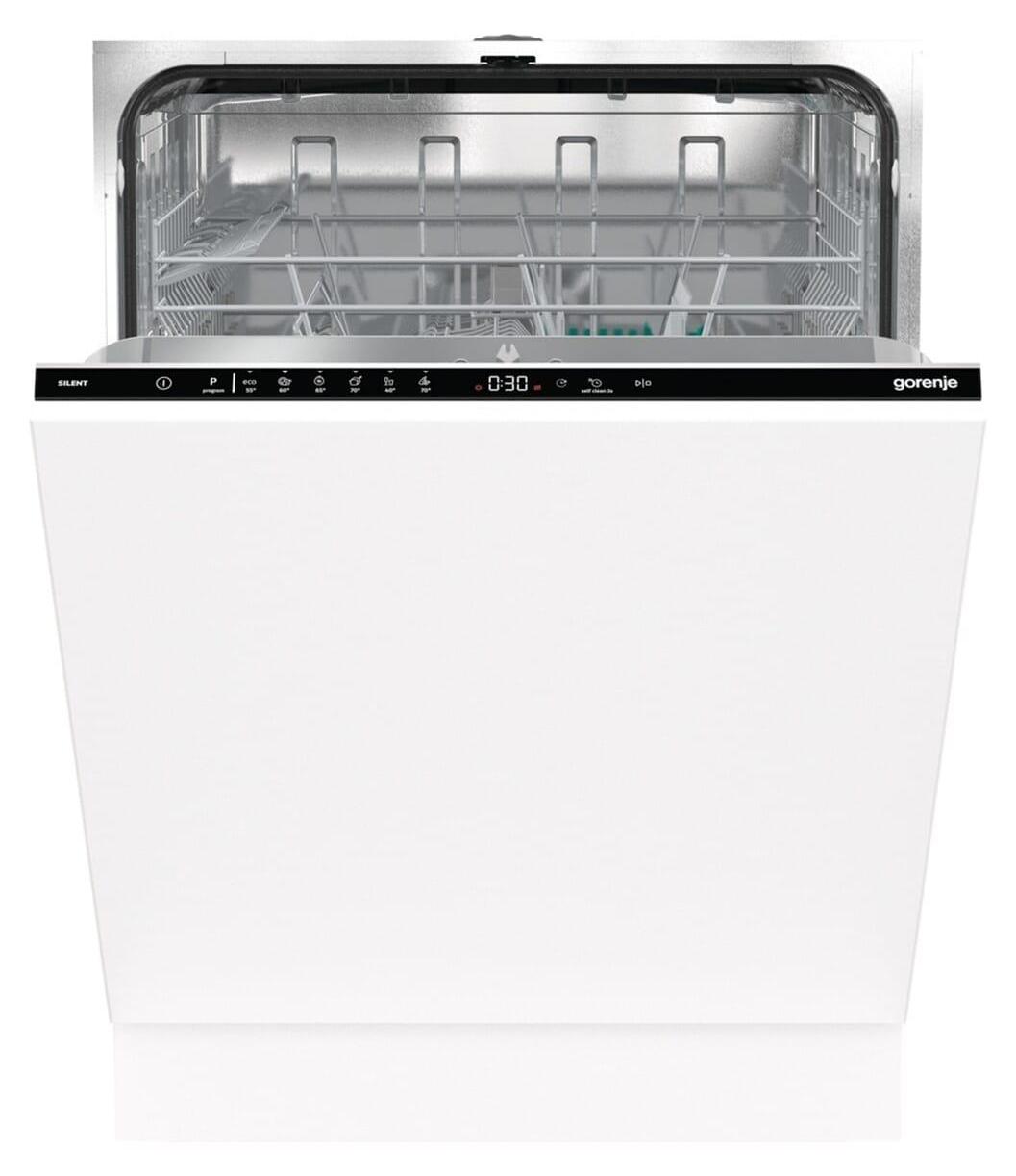 Gorenje GV642E90 vollintegrierter Geschirrspüler 60 cm, Voll integriert, Standardgröße (60 cm), Schwarz, Touchsteuerung, 1,5 m, 1,5 m