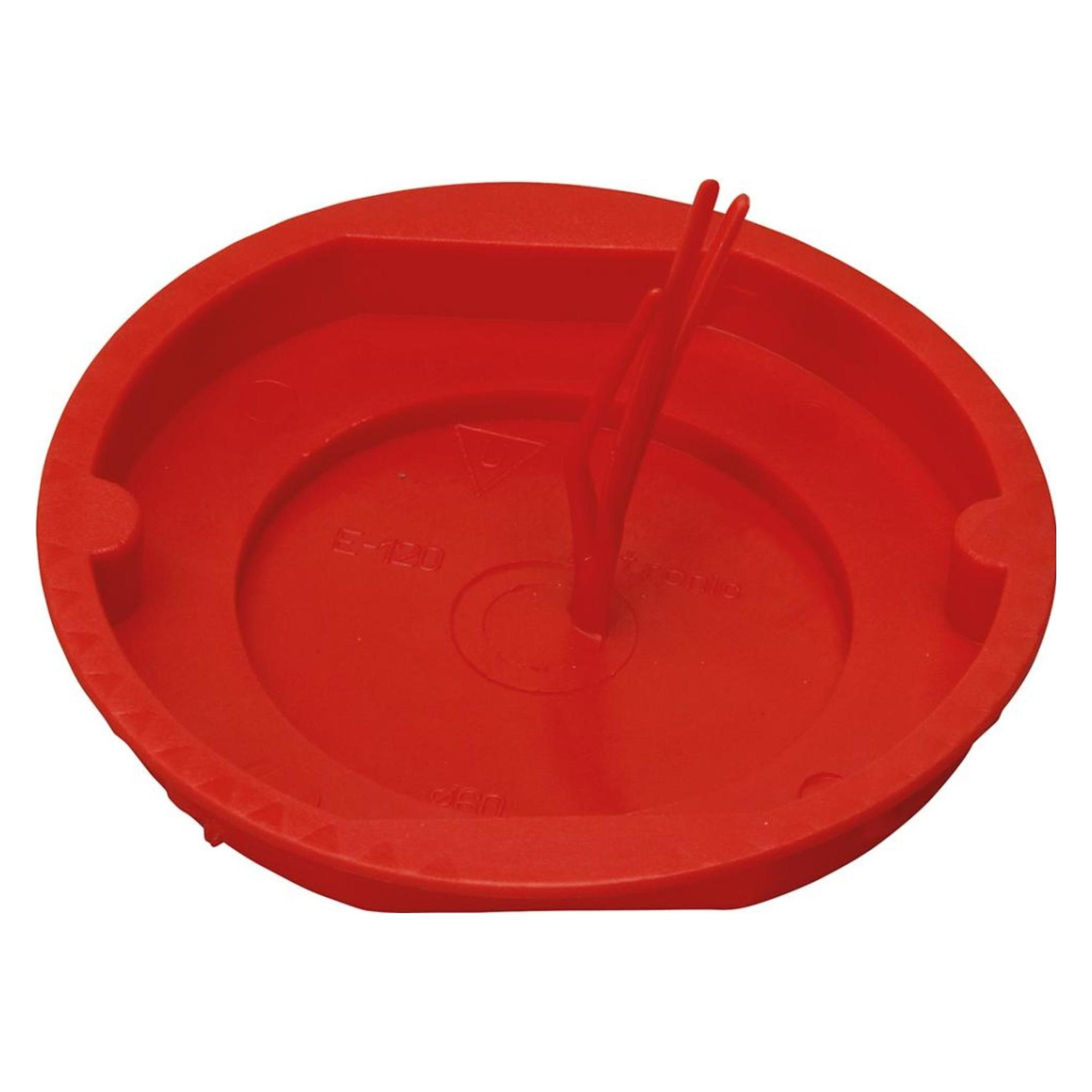 Kopp Signaldeckel für Schalterdose, Isolierstoff, Farbe: rot (357001002)
