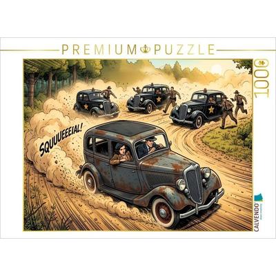 CALVENDO Puzzle Straßensperren und immer engere Verfolgung | 1000 Teile Lege-Größe 64 × 48 cm Foto-Puzzle für glückliche Stunden