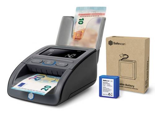 Safescan 155-S Komplett, Multi-Währung, Infrarot (IR), Tinte, Magnetisch, Metallic thread, Size